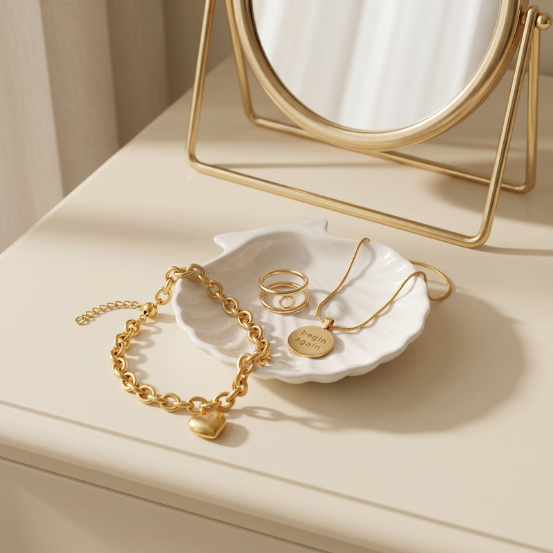 Quiet Icon Set - Premium 3-Piece Power Bundle - Hypoallergenic Water-Resistant Jewelry