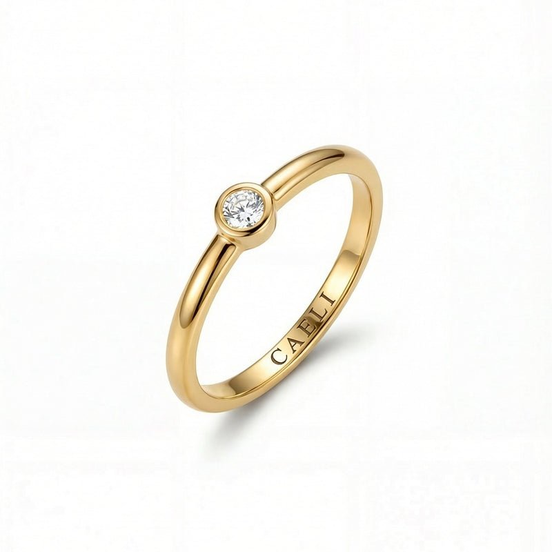 Silhouette Ring - Hypoallergenic Water-Resistant Jewelry